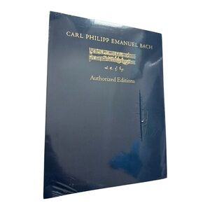 Carl Philipp Emanuel Bach Authorized‎ Editions CW VIII Supplement New Sealed
